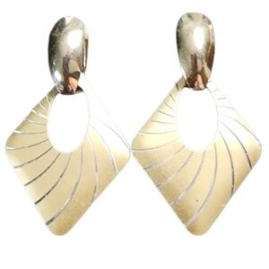 Gold Geometric Earrings